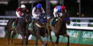 Emblem Road and Nigberto Ramos pull clear to land the $20m Saudi Cup in Riyadh