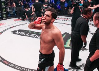 Bellator 275 outcomes: Gegard Mousasi crushes Austin Vanderford in a TKO win in 85 seconds Bellator 275 results: Gegard Mousasi crushes Austin Vanderford in a TKO win in 85 seconds