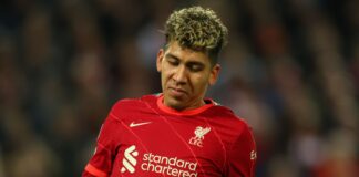 Roberto Firmino suffered an injury during Liverpool's Champions League match against Atletico Madrid at Anfield