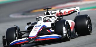 Haas drops the Russian Shepherd in the test, will run an all-white car

