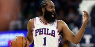 Harden leads the 76ers defeat in his debut for the Timberwolves

