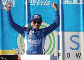 Kyle Larson explains the crash with teammate Chase Elliott at Clever Energy 400: ‘An outright mistake’ | Sporting Information Canada Kyle Larson explains the crash with teammate Chase Elliott at Wise Power 400: 'An outright mistake' | Sporting News Canada