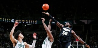 Michigan State collapses with 68-65 win over fourth-place Purdue

