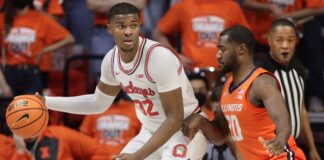 Ohio State avoids late comeback after big rally, edges out Illinois, 86-83

