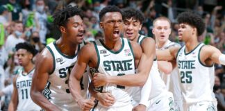 Spartans No. 4 upset Bordeaux when he tied Ezo Knight


