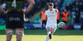 Symonds kicks Exeter for thrilling Saints win

