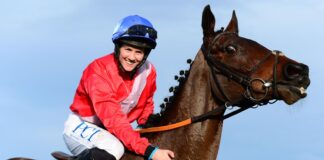 A Plus Tard and Rachael Blackmore after their win in the Paddy's Rewards Club Loyalty's Dead, Live For Rewards' Chase during day two of the Christmas Festival at Leopardstown