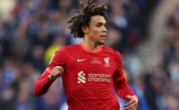 Alexander-Arnold faces weeks of hamstring damage Trent Alexander-Arnold in action for Liverpool at Wembley
