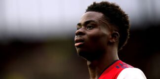 Bukayo Saka has been in fine form for Arsenal