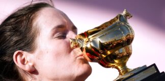 Rachael Blackmore after winning the Cheltenham Gold Cup on A Plus Tard