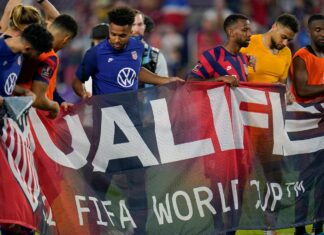 Canada qualifies for the World Cup | The USA shouldn’t be there but… USA players celebrate after a FIFA World Cup qualifying match against Panama (AP)