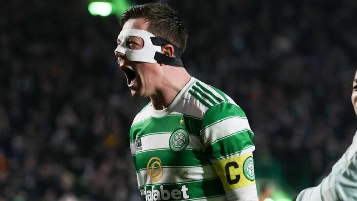 Celtic-beat-St-Mirren-to-stay-on-top.jpg Callum McGregor celebrates Celtic's 2-0 win against St Mirren