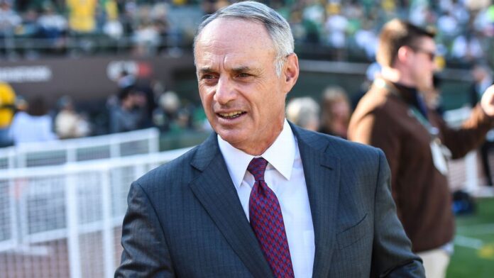 Commissioner talks MLB insurance, new CBA: 'I felt a lot of weight'

