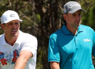 DeChambeau shares the spoils with Bland | Poulter’s grasp’s program hopes to take a threat DeChambeau shares the spoils with Bland | Poulter's master's program hopes to take a risk
