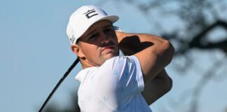Dechambeau tied with Bland in the Match Play group stage

