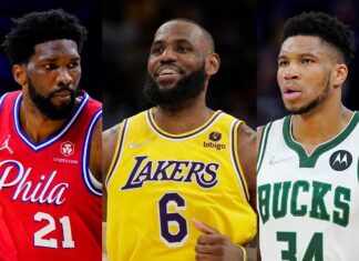 Embiid, LeBron and Giannis are preventing a historic battle for the title Joel Embiid, LeBron James and Giannis Antetokounmpo