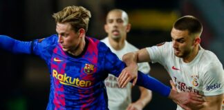 Barcelona were frustrated by Galatasaray