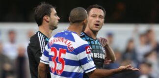 John Terry was accused of directing racist language towards Anton Ferdinand during QPR's Premier League match against Chelsea at Loftus Road in 2011