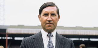 Frank O'Farrell as Manchester United manager in the 1970s