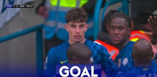 Havertz scores the opening game for Chelsea against Newcastle