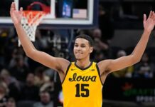 Iowa is the primary American Murray to enter the NBA draft Iowa is the first American Murray to enter the NBA draft