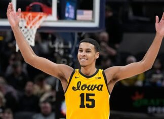 Iowa is the primary American Murray to enter the NBA draft Iowa is the first American Murray to enter the NBA draft