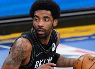 Irving set for Nets homecoming as vaccine exemption to enter impact Kyrie Irving (AP)