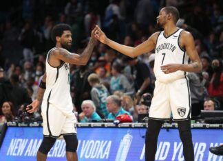 KD on Kyrie’s comeback: ‘Glad it is all behind us’ KD on Kyrie's comeback: 'Glad it's all behind us'