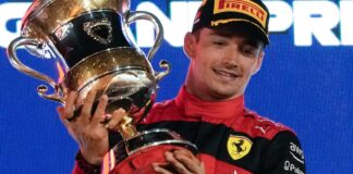 Leclerc wins Ferrari's opening match in Formula One as Red Bull collapses

