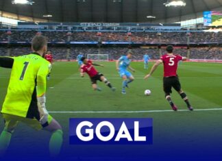 Man Metropolis flexes its muscular tissues within the derby to regain its six-point lead De Bruyne's goal puts Manchester City 1-0 against Manchester United.