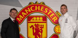 John Murtough, left, is upping Man Utd's manager search
