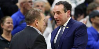 March Madness 2023: Coach K vs. Tom Izzo, The Buckets Family and More NCAA Championship Matches on Sunday

