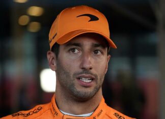 McLaren driver Ricciardo examined optimistic for Covid-19 McLaren driver Ricciardo tested positive for Covid-19