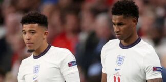 Jadon Sancho and Marcus Rashford were targeted with racist abuse on social media after England's Euro 2020 final defeat