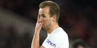 Harry Kane received an unauthorized blow against Middlesbrough