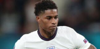 England forward Marcus Rashford (PA)