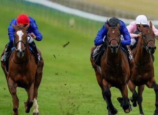 Teenager Davis hopes it is scorching information in Lincoln Modern News, ridden by Mickael Barzalona, on his way to victory at Newmarket