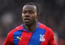 High striker Mitchell tends to impress England Tyrick Mitchell has impressed for Crystal Palace this season.