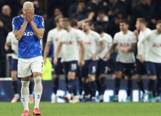 Tottenham make it clear: Lampard’s Everton hit the relegation internet Tottenham make it clear: Lampard's Everton hit the relegation net