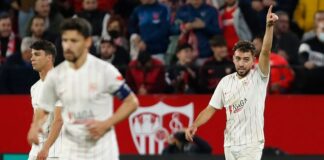 Munir El Haddadi hit in the 60th minute