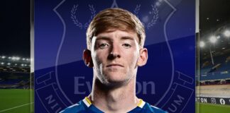 Everton's Anthony Gordon