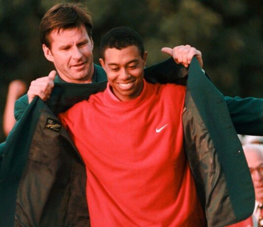 'He left us in the dust': How Tiger Woods changed golf forever with nine holes at the 1997 Masters 'He left us in the dust': How Tiger Woods changed golf forever with nine holes at the 1997 Masters