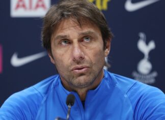 Conte: Ending the highest 4 could be a ‘miracle’ | CL “Essential to me” ENFIELD, ENGLAND - FEBRUARY 11: Antonio Conte, head coach of Tottenham Hotspur during the Tottenham Hotspur press conference at Tottenham Hotspur Training Centre on February 11, 2023 in Enfield, England. (Photo by Tottenham Hotspur FC/Tottenham Hotspur FC via Getty Images)