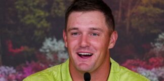 DeChambeau down '80 per cent' for masters after 'high risk'


