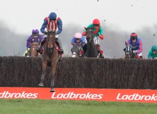 Laville Enjoys The Nice Nationwide Problem With De Rascher Ben Jones riding De Rasher Counter to victory at Newbury
