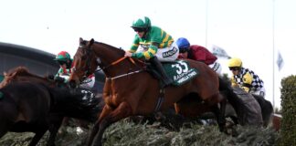 Minella Times and Rachael Blackmore in the Grand National