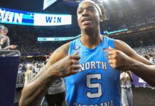 UNC's Bacot (Ankle) "Ready to Play" in the title game

