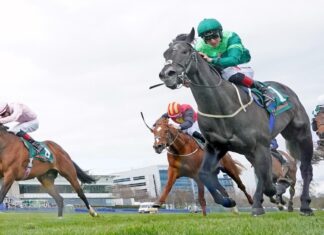 Zempf confirms traditional potential with Guineas Trial . win Dr Zempf ridden by Colin Keane wins the Ballylinch Stud 'Red Rocks' 2,000 Guineas Trial Stakes during the Ballyinch Stud Classic Trials Day at Leopardstown Racecourse, Dublin. Picture date: Saturday April 2, 2023.