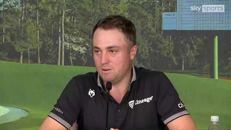 Justin Thomas says Tiger Woods has been a good person for him to turn to for golf advice throughout his career thus far.