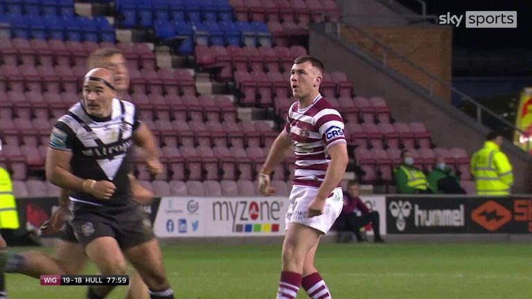 Harry Smith's goal was dropped by Wigan just two minutes before the end of the match
